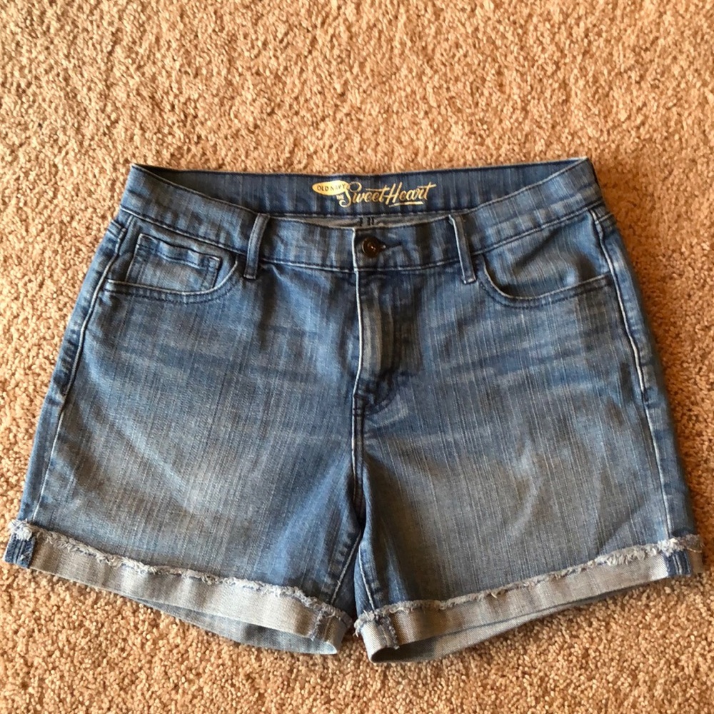 Sweetheart Old Nave Jean Shorts. Size 10